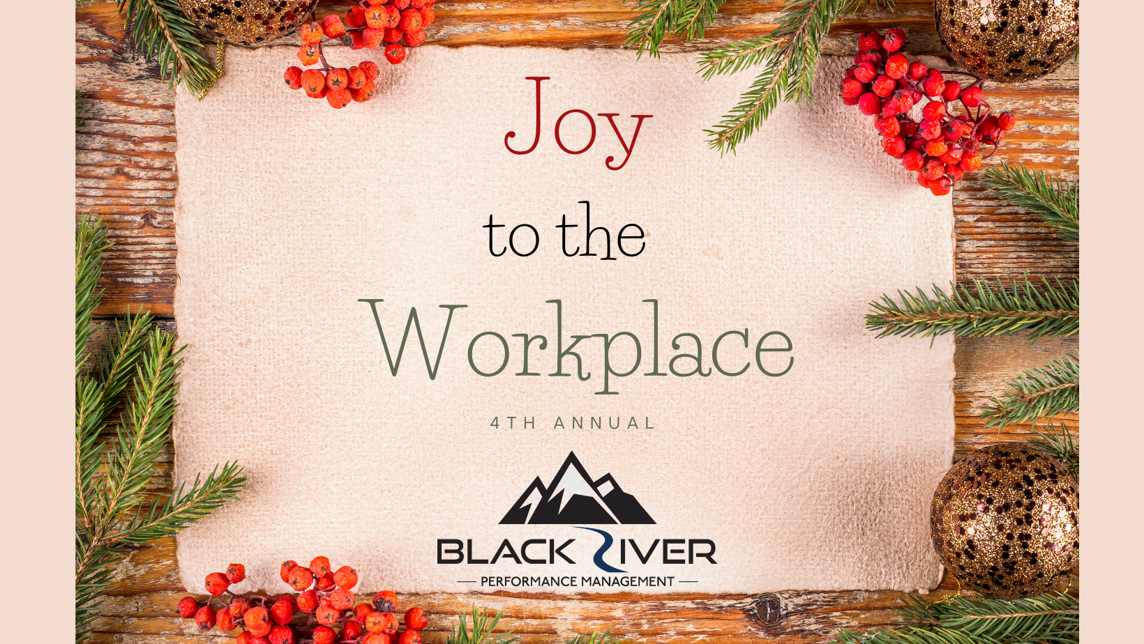 4th Annual Joy to the Workplace